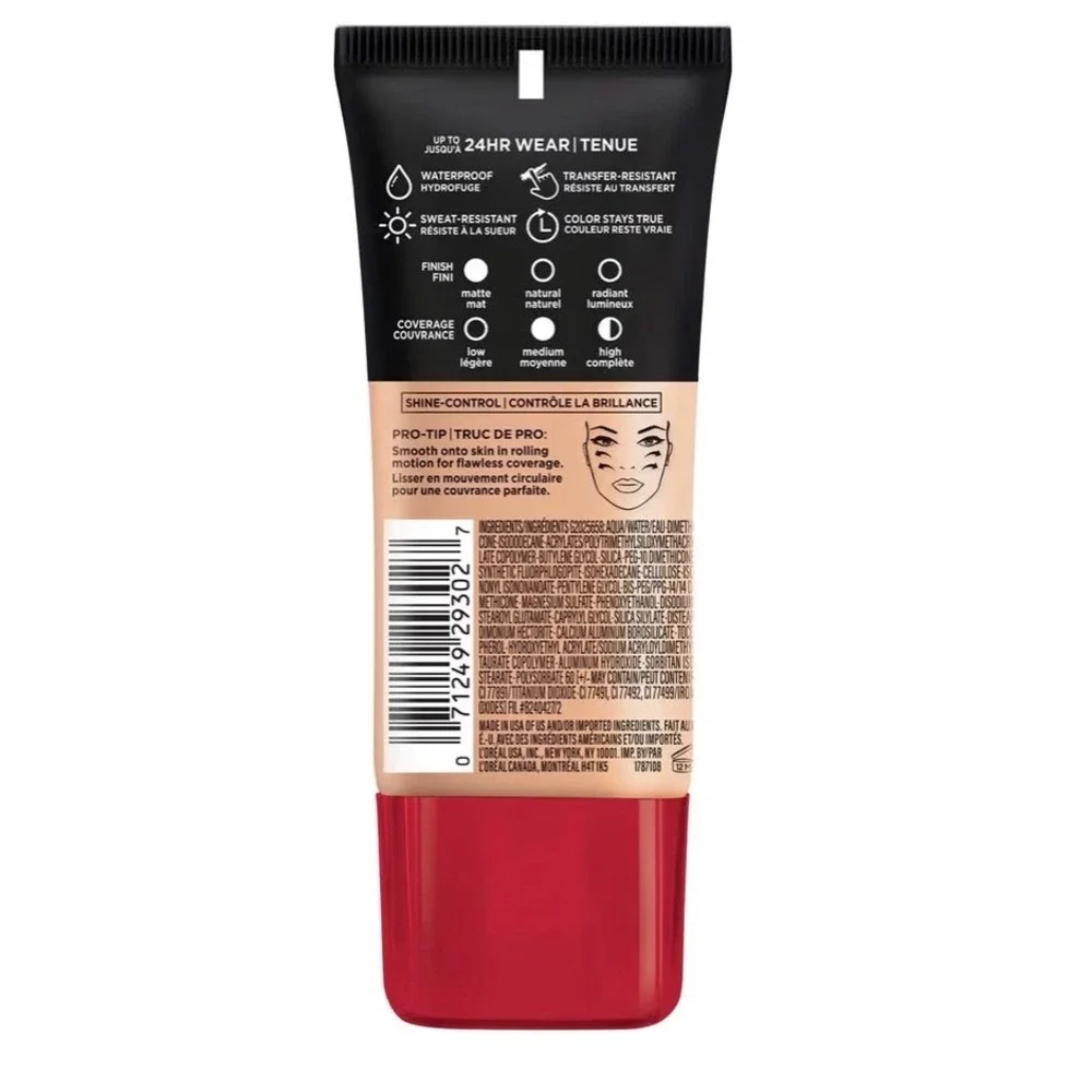 LOreal Paris Infallible Pro Matte Foundation 103 Natural Buff Up to 24 Hour Wear